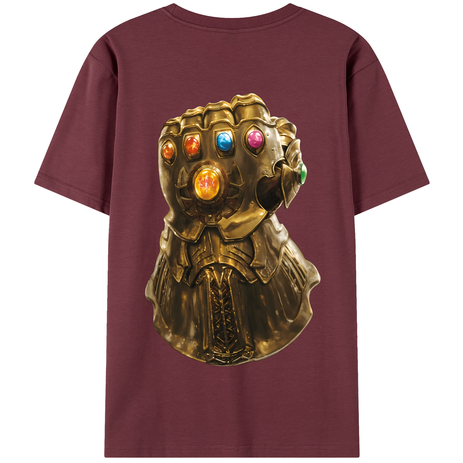 （画像用） アベンジャーズ The Avengers 綿100％半袖Tシャツ（背面プリント）